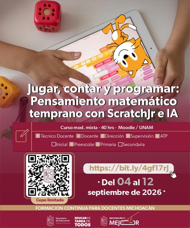 Cartel del curso de preescolar