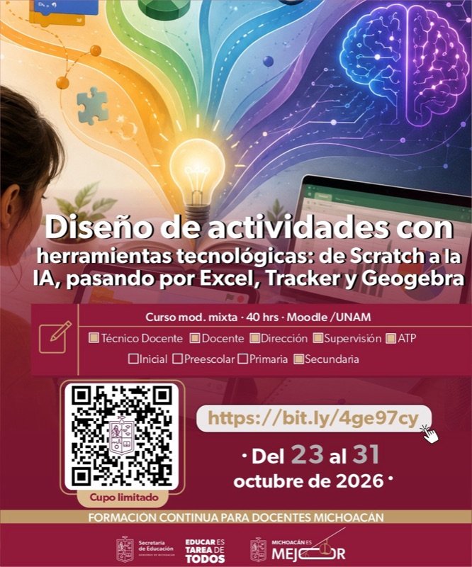 Cartel del curso de secundaria